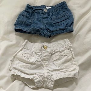 Pair of Gymboree summer shorts, size 18-24 months